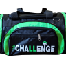 Спортивная сумка Capline 18 Challenge черная с зеленым