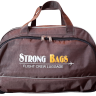 Дорожная сумка на колесах Capline 60 Strong Bags коричневая