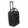 Дорожная сумка (мягкий чемодан) на колесах Akubens АК2050 черная