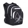 Рюкзак школьный Grizzly RG-161-2 черный - белый (Gr28003)