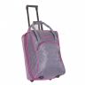 Дорожная сумка (мягкий чемодан) на колесах Akubens АК2050 фиолетовая