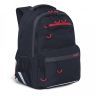 Рюкзак школьный Grizzly RB-154-3 черный - красный (Gr28005)