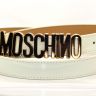 Женский ремень Moschino MH25W301 белый 
