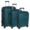 Комплект чемоданов Polar РР820-3 зеленый (Pl27107)