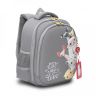 Рюкзак школьный Grizzly RAz-186-1 серый (Gr28107)
