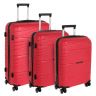 Комплект чемоданов Polar РР820-3 красный (Pl27110)