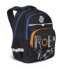 Рюкзак школьный Grizzly RB-157-1 черный - синий (Gr28010)