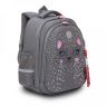 Рюкзак школьный Grizzly RAz-186-3 серый (Gr28110)