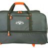 Дорожная сумка на колесах TsV 445.20 хаки с оранжевым