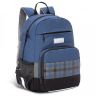 Рюкзак школьный Grizzly RB-155-1 синий - черный (Gr28016)