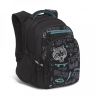 Рюкзак школьный Grizzly RB-150-3 черный - бирюзовый (Gr27918)