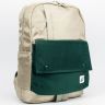 Рюкзак с отделением для ноутбука Lovey Summer 40424 бежевый, зеленый