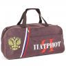 Спортивная сумка Capline 29ж «Я патриот» коричневая