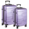 Комплект чемоданов Polar Р110-2 фиолетовый (Pl26627)