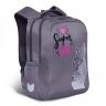 Рюкзак школьный Grizzly RG-166-2 серый (Gr27928)