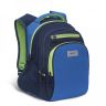 Рюкзак школьный Grizzly RB-150-4 синий - салатовый (Gr27933)
