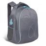 Рюкзак школьный Grizzly RG-168-3 серый (Gr28234)