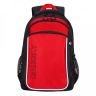 Рюкзак школьный Grizzly RB-152-1 черный - красный (Gr27935)