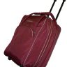 Дорожная сумка (мягкий чемодан) на колесах Akubens АК2050 красная