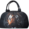 Спортивная сумка Capline 4 черная с тигром