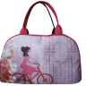 Спортивная сумка Capline 4 девушка на велосипеде