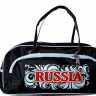 Спортивная сумка Capline 1 Russia черная 