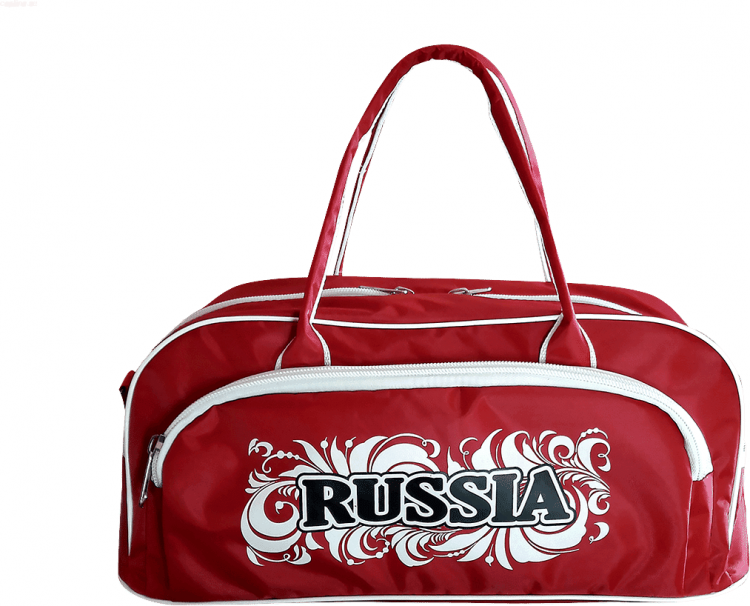 Красная спортивная сумка