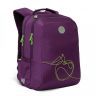 Рюкзак школьный Grizzly RG-166-3 фиолетовый (Gr28042)