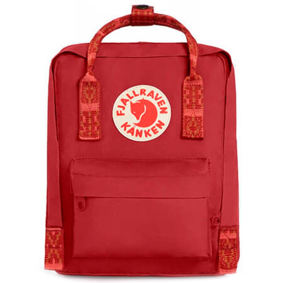 Deep red fjallraven deals