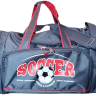 Спортивная сумка Capline 53 Soccer серая