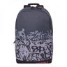 Рюкзак Grizzly RQ-010-2 темно-серый - серый - черный (Gr27450)