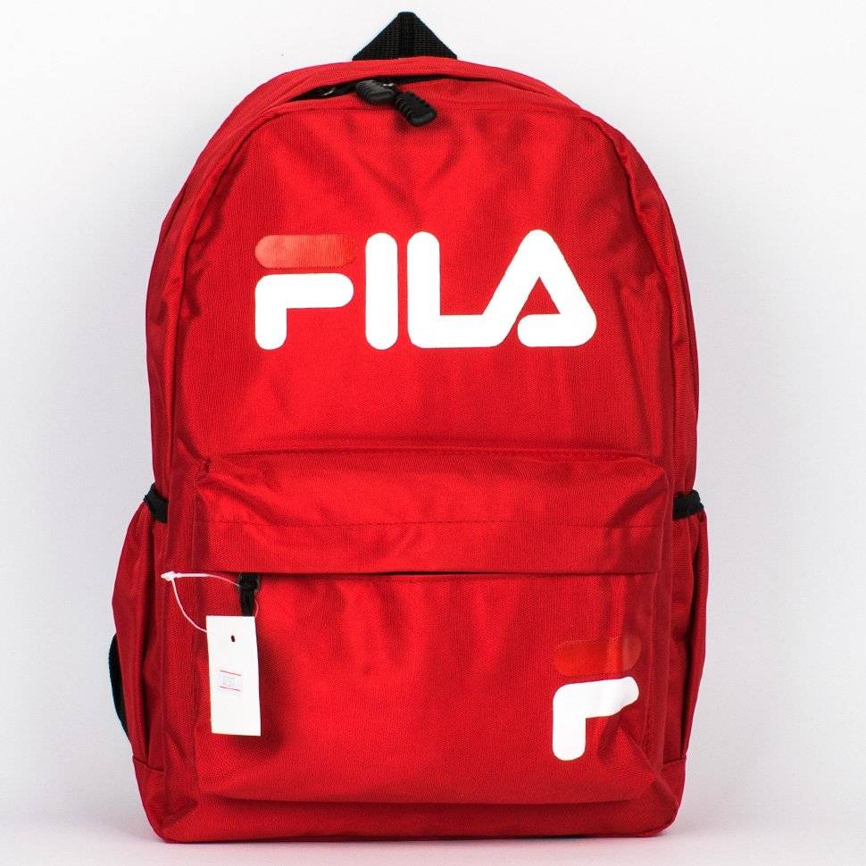 Fila red backpack sales