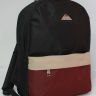 Рюкзак Rise М-259 черный с коричневым