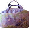 Спортивная сумка Capline 9 фиолетовая с цветами