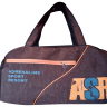 Спортивная сумка Capline 91 ASR коричневая с оранжевым