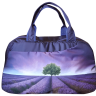 Спортивная сумка Capline 9 фиолетовая с лавандовым полем