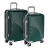 Комплект чемоданов Polar РА162-2 зеленый (Pl27170)
