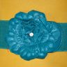 Женский ремень-резинка MO80W614Rz голубой