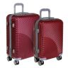 Комплект чемоданов Polar РА162-2 бордовый (Pl27172)
