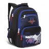 Рюкзак школьный Grizzly RB-154-2 черный - синий (Gr27972)
