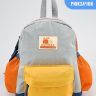 Рюкзак мини Lovey Summer 40676 синий, оранжевый, серый