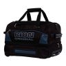 Дорожная сумка на колесах Rion 143 черная с синим
