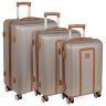 Комплект чемоданов Polar РР5509-3 коричневый (Pl27076)