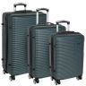 Комплект чемоданов Polar РР5637-3 зеленый (Pl27080)