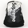 Рюкзак Supreme S8914 черный с белым