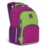 Рюкзак Grizzly RD-143-3 фиолетовый - салатовый (Gr27887)