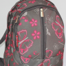 Детский рюкзак Rise М-131д серый с бабочками