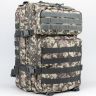 Рюкзак тактический туристический MO 40696 бежевый, коричневый, серый, хаки