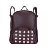 Рюкзак с сумочкой OrsOro DW-987 темно-бордовый (Gr27496)