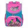 Рюкзак школьный с мешком Grizzly RAm-084-3 голубой - жимолость (Gr27596)